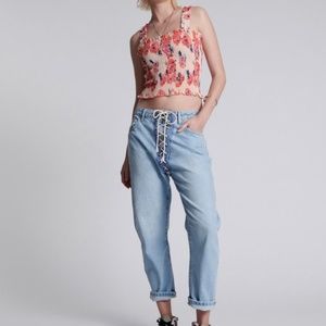 One Teaspoon Bandit Laced Jeans